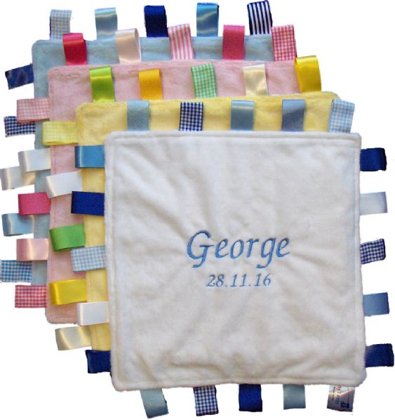 Personalised taggies new arrivals